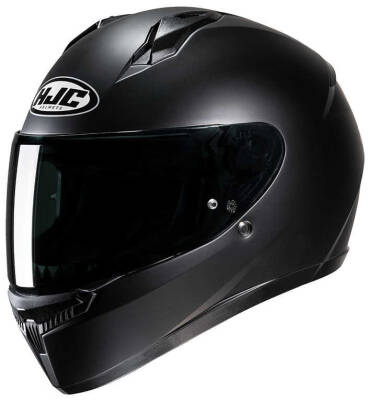 HJC C10 KASK MAT SİYAH - 1