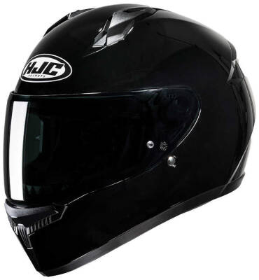 HJC C10 KASK PARLAK SİYAH - 1