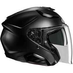 HJC F31 KASK SEMI FLAT SİYAH - 3