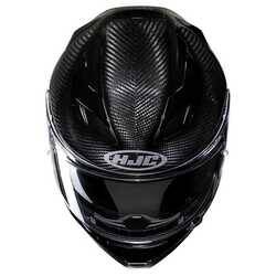 HJC F71 KASK KARBON SİYAH - 3