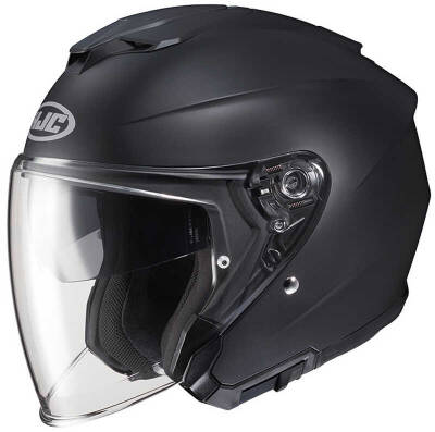 HJC i30 KASK SEMI FLAT SİYAH - 1