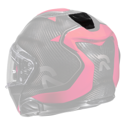 HJC RPHA91 KASK ARKA HAVALANDIRMA METAL SİYAH - 1