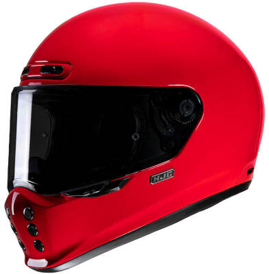 HJC V10 KASK KOYU KIRMIZI - 1