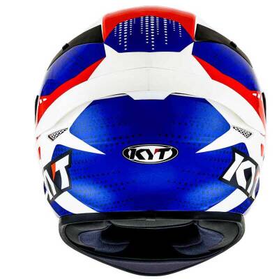 KYT TT-COURSE KASK GEAR MAVİ KIRMIZI - 4