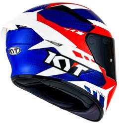 KYT TT-COURSE KASK GEAR MAVİ KIRMIZI - 6