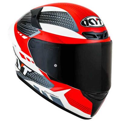 KYT TT-COURSE KASK GEAR SİYAH KIRMIZI - 3