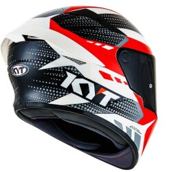 KYT TT-COURSE KASK GEAR SİYAH KIRMIZI - 6