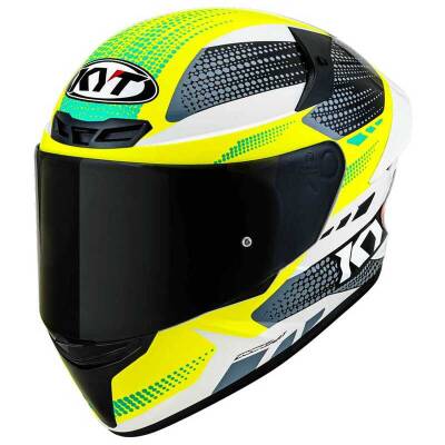 KYT TT-COURSE KASK GEAR SİYAH SARI - 1