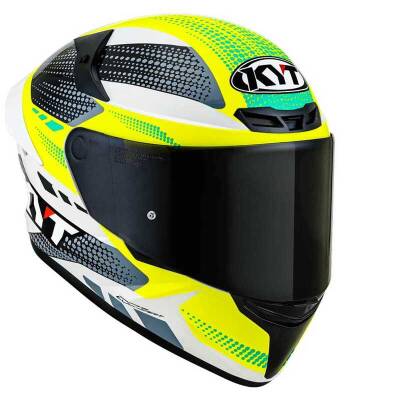 KYT TT-COURSE KASK GEAR SİYAH SARI - 3