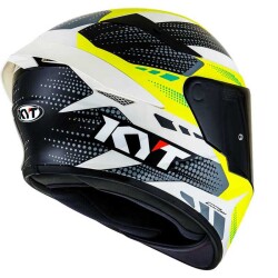 KYT TT-COURSE KASK GEAR SİYAH SARI - 6