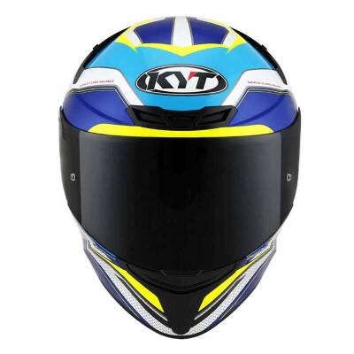 KYT TT-COURSE KASK GRAND PRIX AÇIK MAVİ BEYAZ - 2