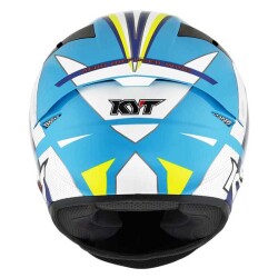 KYT TT-COURSE KASK GRAND PRIX AÇIK MAVİ BEYAZ - 4