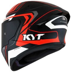 KYT TT-COURSE KASK OVERTECH SİYAH/TURUNCU - 3