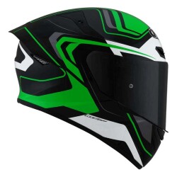 KYT TT-COURSE KASK OVERTECH SİYAH/YEŞİL - 4