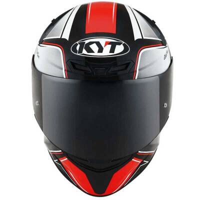 KYT TT-COURSE KASK TOURIST KIRMIZI FLUO - 2