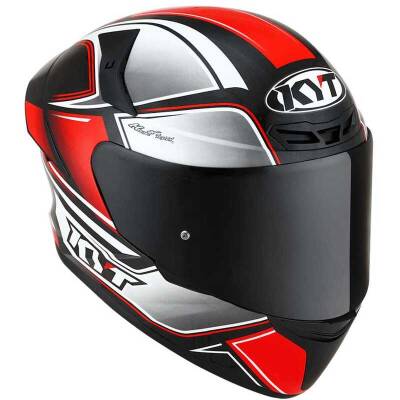 KYT TT-COURSE KASK TOURIST KIRMIZI FLUO - 3