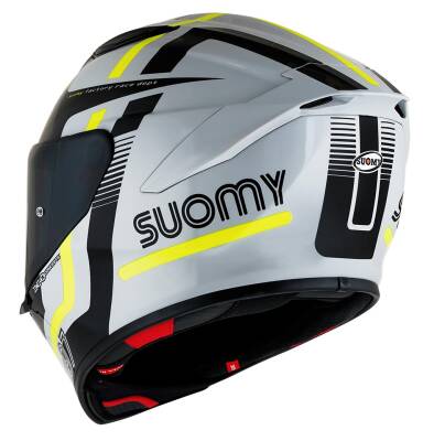 SUOMY TRACK-1 KASK NINETY SEVEN GREY-YELLOW - 3