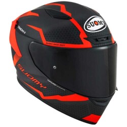 SUOMY TRACK-1 KASK REACTION MAT ANTRASİT KIRMIZI - 2